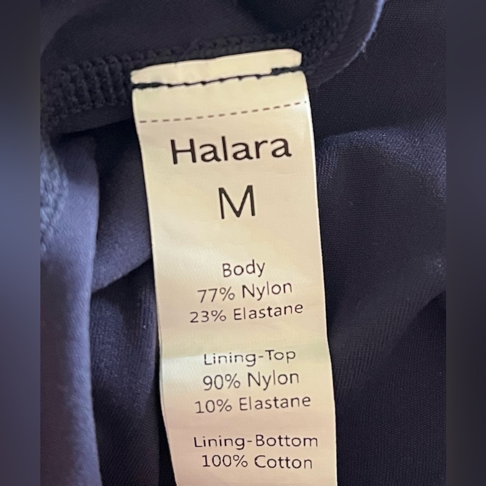 HALARA Peacoat Blue Easy Peasy SoftlyZero Active Dress - Picture 3 of 4
